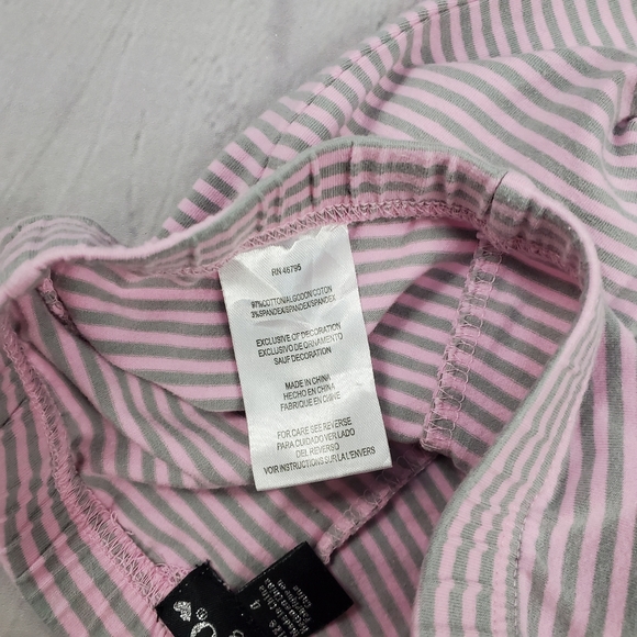 xoxo girls size 4 stripe leggings ( 5 for $20 ) - Picture 4 of 5